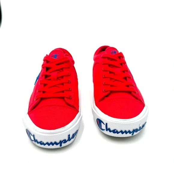 Champion Life™ Fringe Lo Canvas Scarlet Red Sneakers CP100553M Youth 6 NWOT - Picture 4 of 12